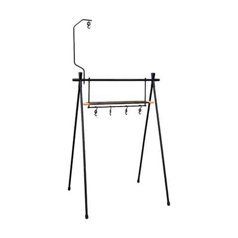 荒野酋長 蒼穹高版三角置物架 收納架 置物架 儲物架 露營吊掛架 三角置物架 露營 逐露天下