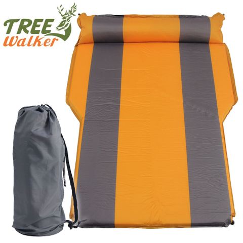 Tree Walker TreeWalker 車用自動充氣睡墊-灰橘