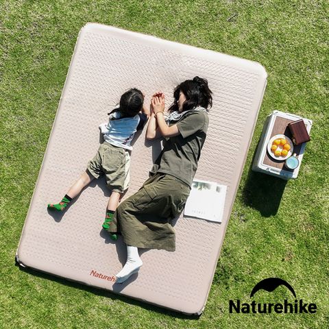 Naturehike 布谷方型自動充氣睡墊 雙人 DZ002
