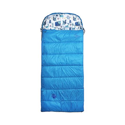 OutdoorBase 松鼠小精靈兒童睡袋(露營 登山 羽絨睡袋 露營睡袋 輕量登山睡袋)