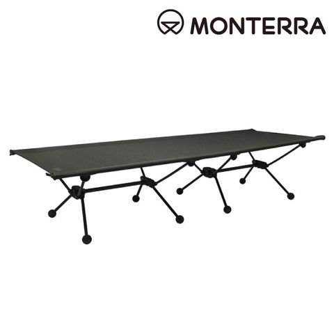 monterra CVT2 COT 兩段式輕量折疊行軍床黑色