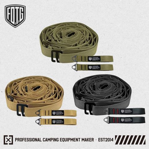 Forest Outdoor 群森戶外 FOTG 軍風天幕7米掛物繩