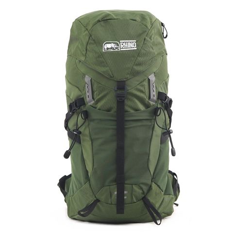 犀牛 RHINO XLite 26公升透氣背包(登山包、露營包)-軍綠