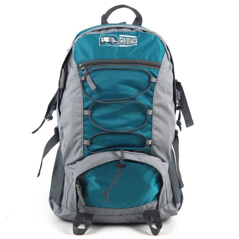 《大置物空間，內有夾層袋設計》犀牛 RHINO Sherpa Plus 35公升背包-孔雀藍