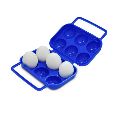 【迪伯特DIBOTE】外出便攜蛋盒/雞蛋收納盒(6顆裝) x2入