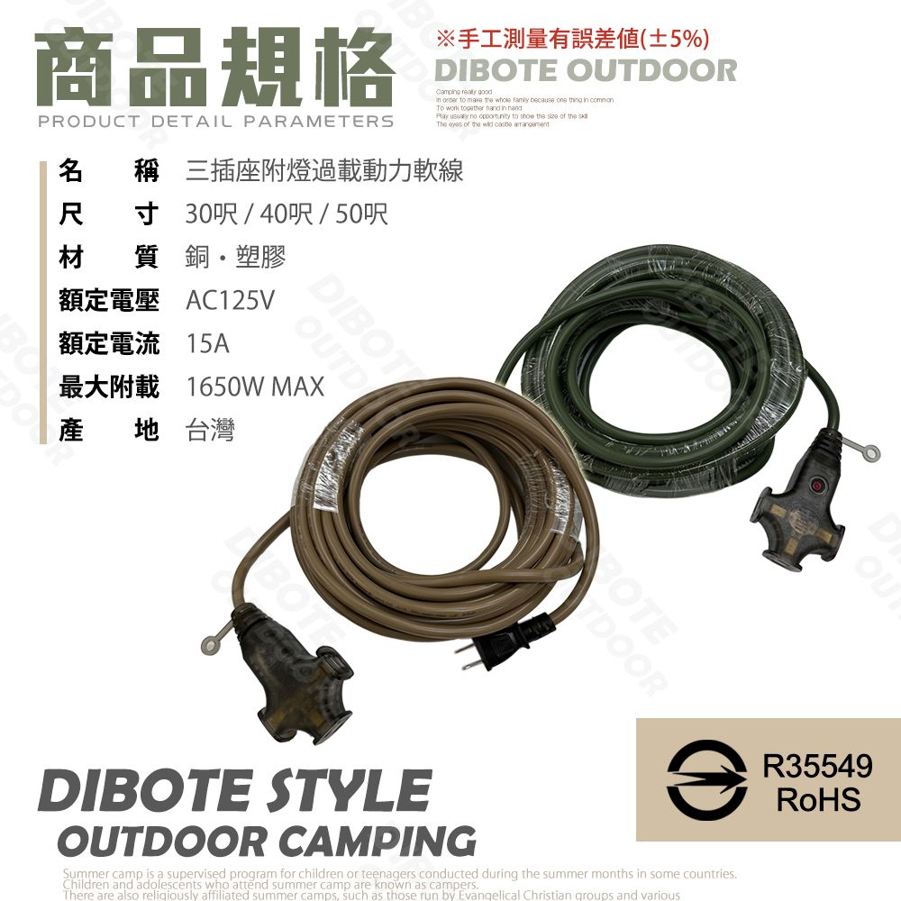 DIBOTE 迪伯特 過載斷電保護設計