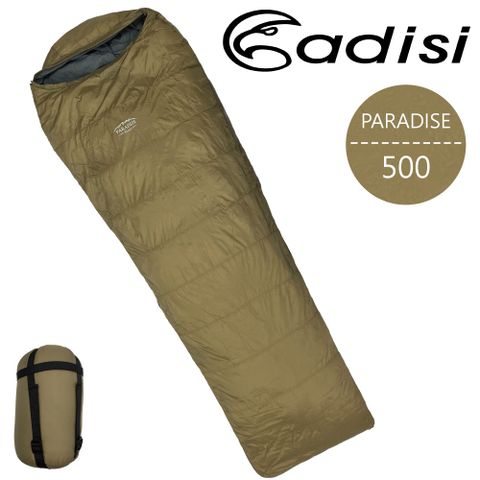 ADISI  PARADISE 500 羽絨睡袋【沙漠色】
