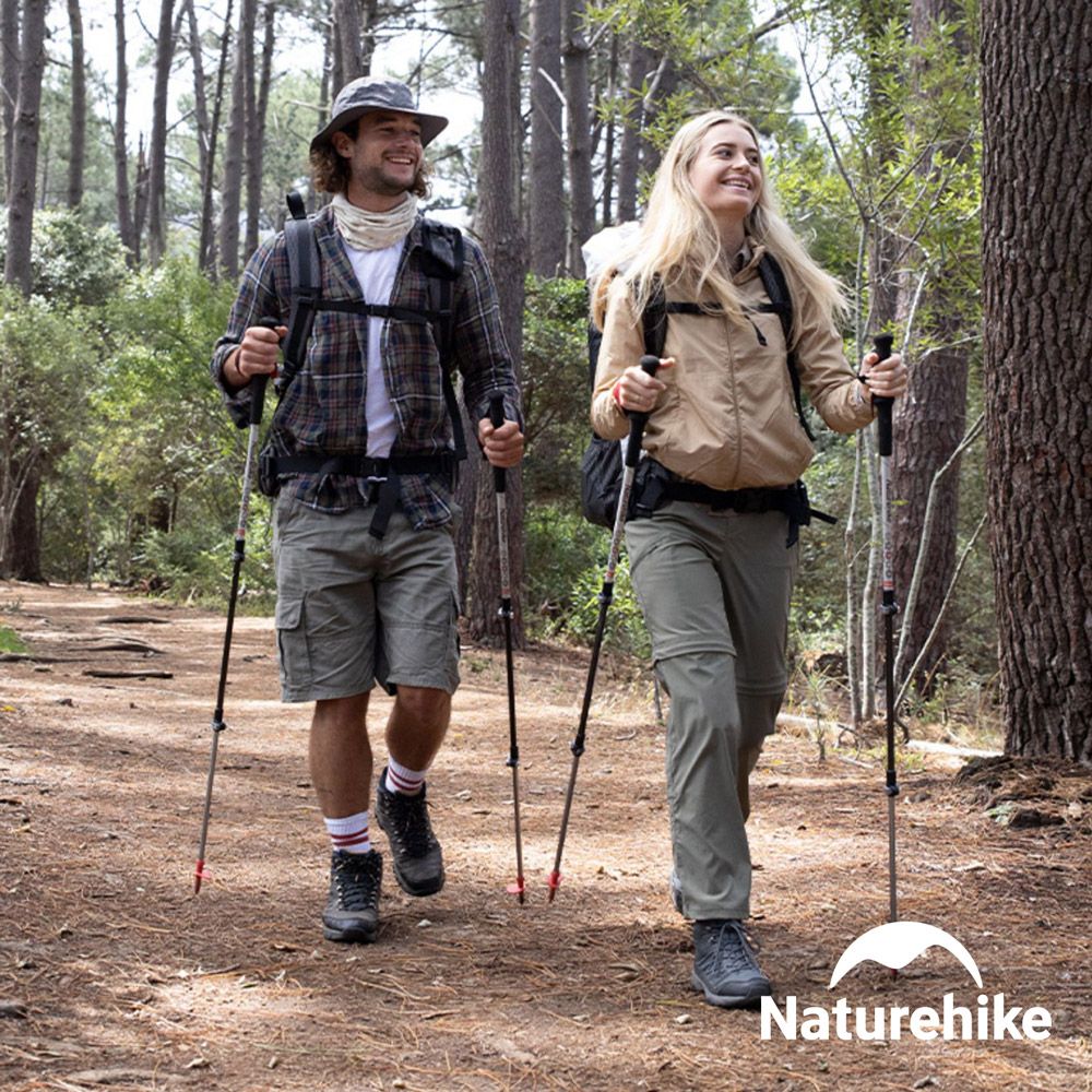 Naturehike  初雪UL碳纖維鋁合金外鎖登山杖 D006-D