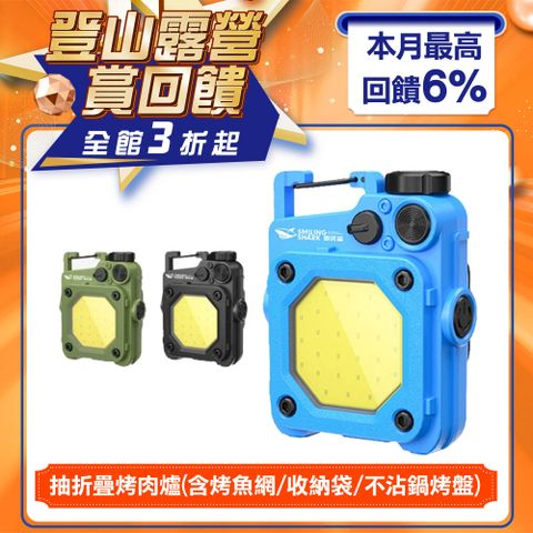 Sily 多功能鑰匙扣燈 戶外便攜小手電筒 掛扣/磁吸/旋轉支架 LED隨身工作燈