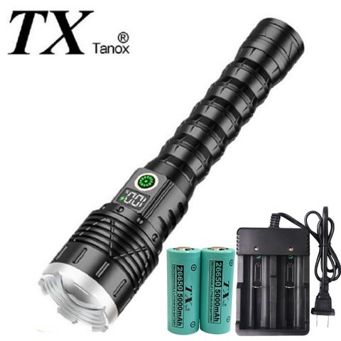 TX特林集束光超強亮伸縮變焦手電筒(T-2025L-GT)