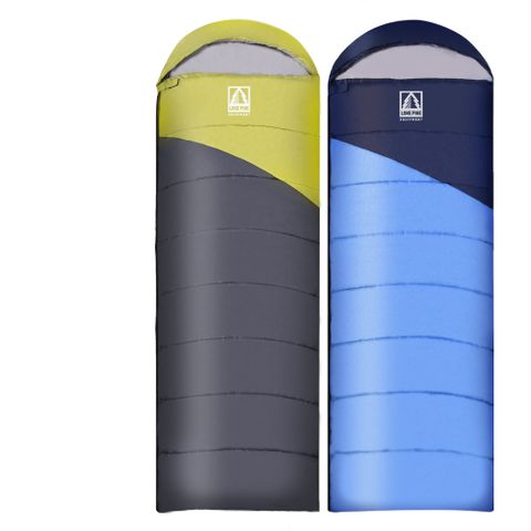 【澳洲LONEPINE】加大款 全開式保暖睡袋 防水極地PRO/睡袋/冬季/保暖/露營/兩色任選(超值兩入組)