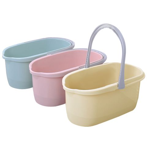 G+居家 帶輪可手提水桶18公升