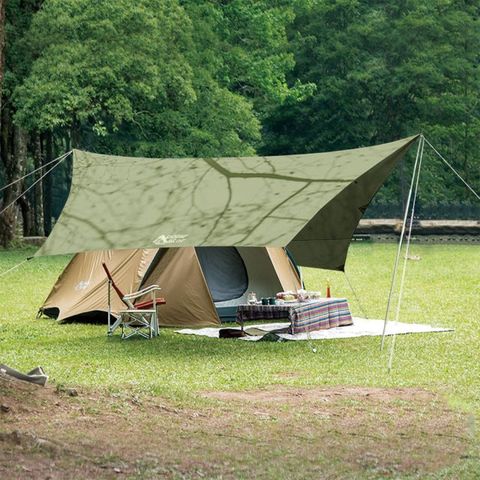 【POLARSTAR】輕量蝶型天幕『軍綠』P21723