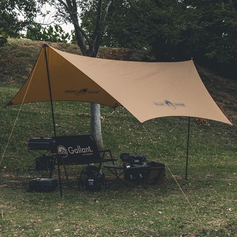 【Gallant Outdoor】 Lightweight Hexa Tarp 蝶型天幕組