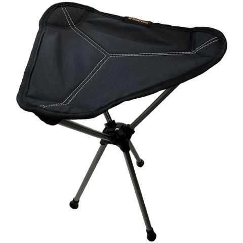 Monterra Saddle Alpha 輕量鞍型折疊椅 黑色