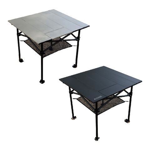 【JG Outdoor】ALX2 鋁合金X桌 小方形款 午夜黑/銀河鈦 JG-ALX020/021