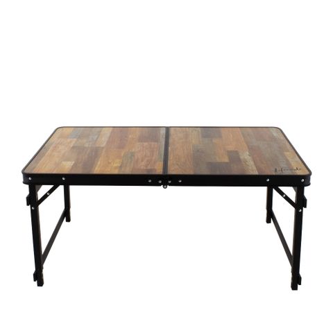 LIFECODE小黑鴉桌鋁合金折疊桌(120*70cm)-送背袋 13310408-1