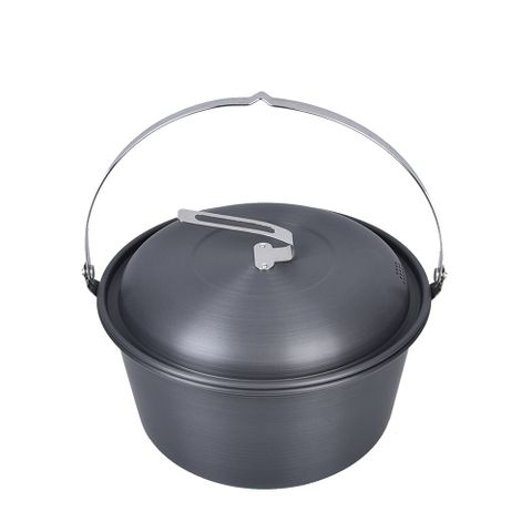 【韓國CLS】戶外露營多功能鍋 贈蒸格/烤肉/野餐/野炊/露營/登山(兩款任選)