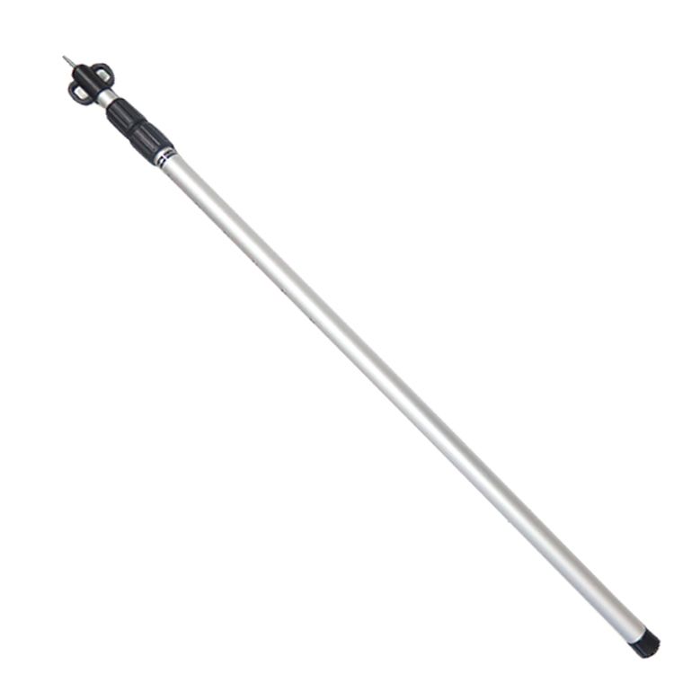 ADISI 鋁合金三截伸縮彈扣式營柱-雙耳型【長度:120-290 cm】