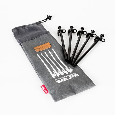 【索樂生活】特粗鋼鐵地釘(10入)