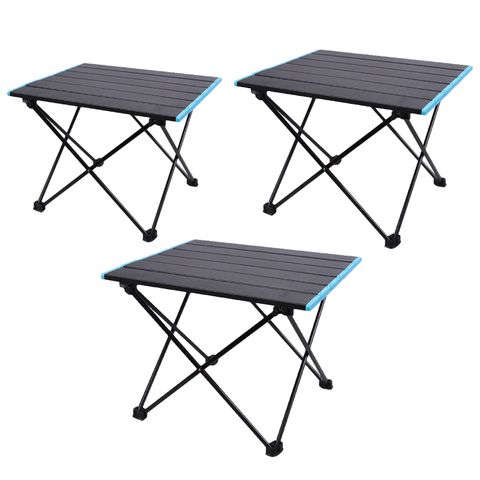 鋁合金蛋捲桌【小款.贈收納袋】(折疊收納/輕巧便攜) 折疊桌 露營桌 野餐桌