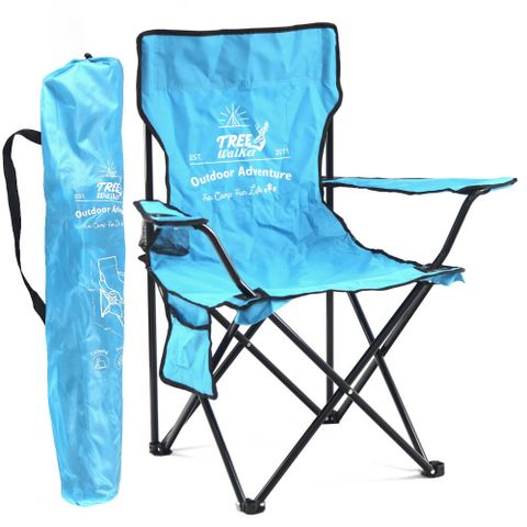 TreeWalker 輕巧折合休閒椅-水藍