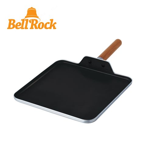 Bell Rock 複合金不鏽鋼節能不沾方形烤盤27cm (附收納袋)