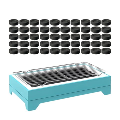 Solar Life 索樂生活 一次性烤肉架加大款42x24cm 贈50顆果木炭