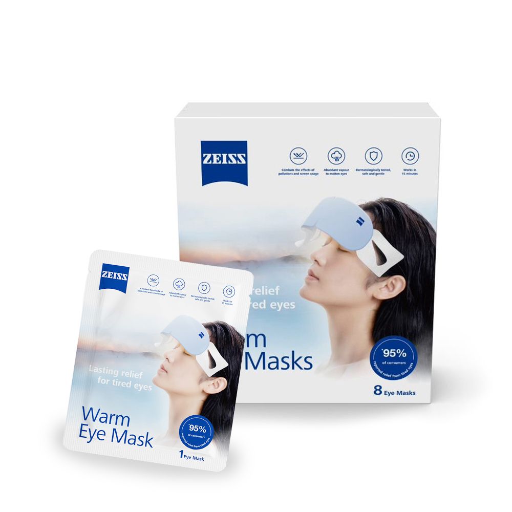 ZEISS 蔡司 蒸氣眼罩 Warm Eye Masks 8入