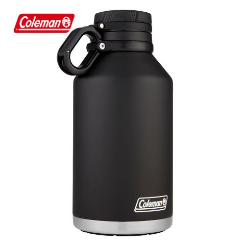 【Coleman】GROWLER不鏽鋼保溫水壺1.89L / 黑 / CM-49797(保溫瓶 不鏽鋼瓶 啤酒壺 水壺)