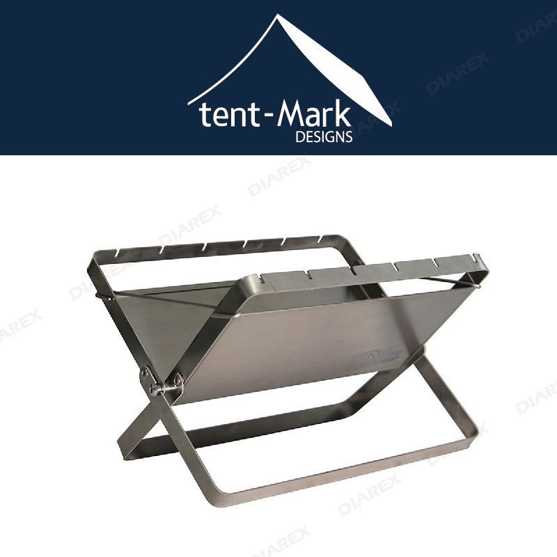 Tent Mark 日本鈦製個性焚火台燒烤架烤架焚火台生火台露營火爐台露營