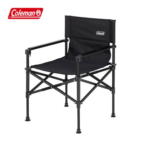 Coleman 兩段式輕巧導演椅 / 黑 / CM-38511M000