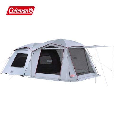 Coleman TOUGH SCREEN氣流循環2-ROOM MDX+ / DARK ROOM系列 / CM-39084(露營帳篷 黑膠帳 客廳帳 寢室帳)