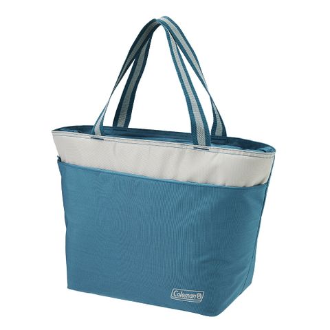 【Coleman】25L保冷手提袋 / 薄霧藍 / CM-38949(保冷袋 保冰袋 保鮮袋)