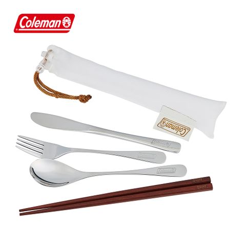 Coleman 單人不鏽鋼食器組 / CM-38933(露營餐具 戶外餐具)