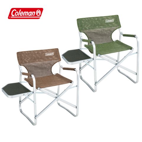 【Coleman】AL甲板椅(露營椅 休閒椅 摺疊椅 甲板椅)2024新品上市