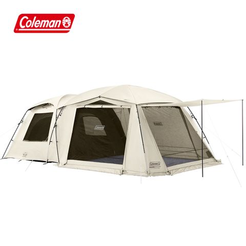 Coleman TOUGH SCREEN氣流循環2-ROOM LDX+ / 象牙白限量款 / CM-06458(帳篷 客廳帳 黑膠帳)