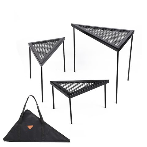 【韓國TOP&TOP】頂級耐熱塗層三角網桌 超值三入組/網桌/洞洞桌