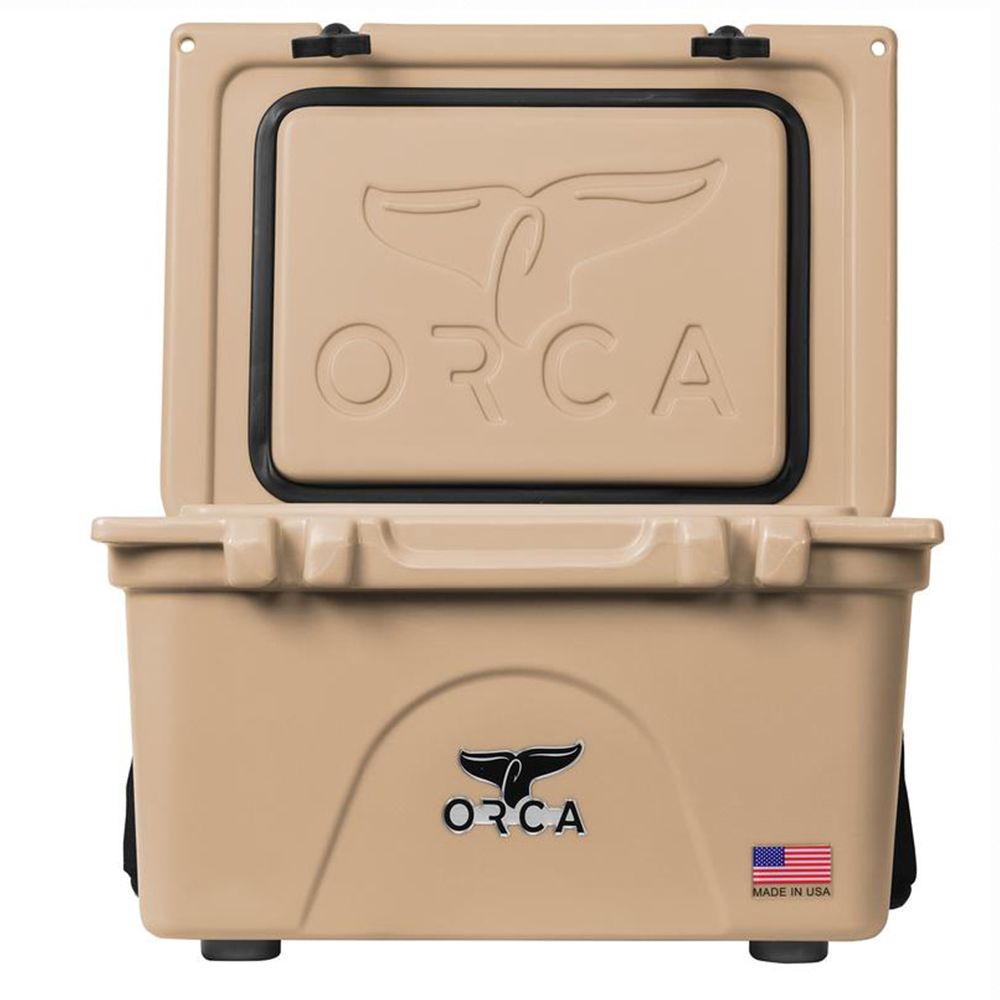 ORCA 美國ORCA殺人鯨 超強保冰冰桶26QT(24.6L) - 沙漠棕色