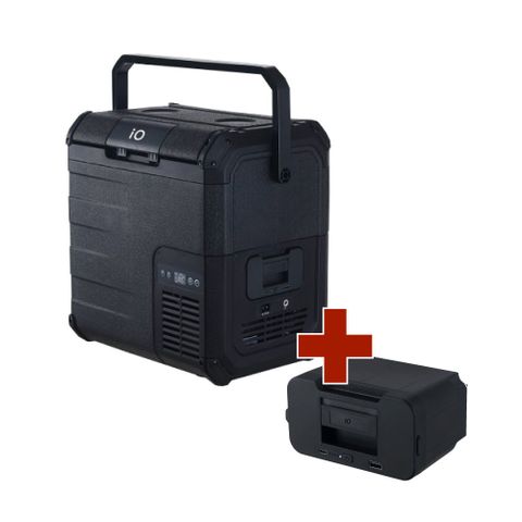 【iO】探索者G系列行動冰箱 黑色 18L +電池IGB156