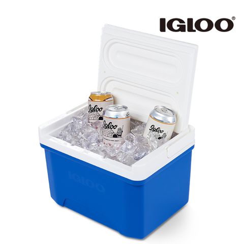IGLOO LAGUNA 系列 9QT 冰桶 藍色-白蓋
