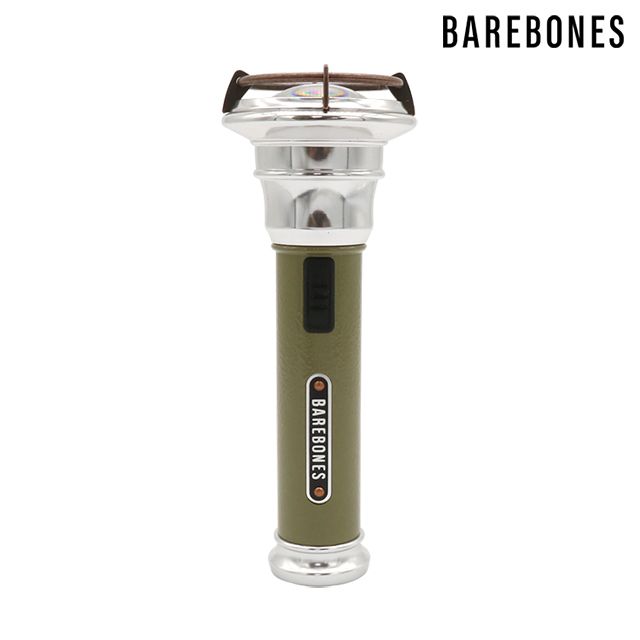 Barebones  LIV-290 手電筒 Vintage Flashlight / 橄欖綠