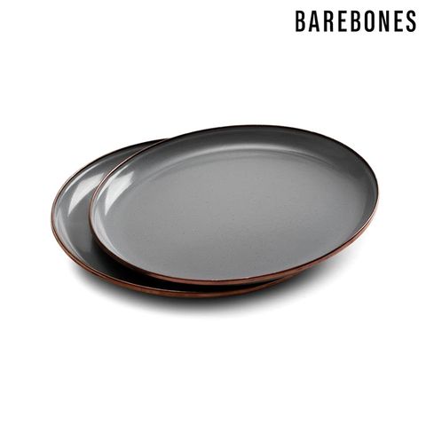 Barebones CKW-374 琺瑯沙拉盤組 / 石灰色 (兩入一組)