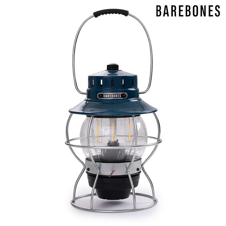 Barebones  手提鐵路復古營燈 Railroad Lantern LIV-181 / 海洋藍