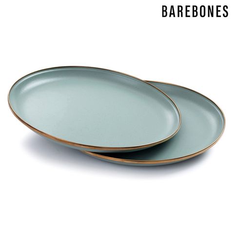 【兩入一組】Barebones CKW-426 琺瑯盤組 Enamel Plate (11") / 薄荷綠