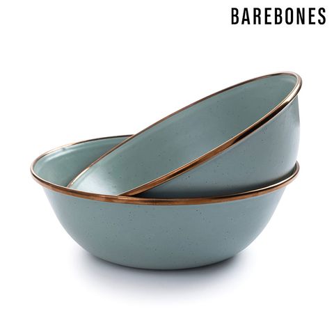 【二入一組】Barebones CKW-340 琺瑯碗組 Enamel Bowl / 薄荷綠
