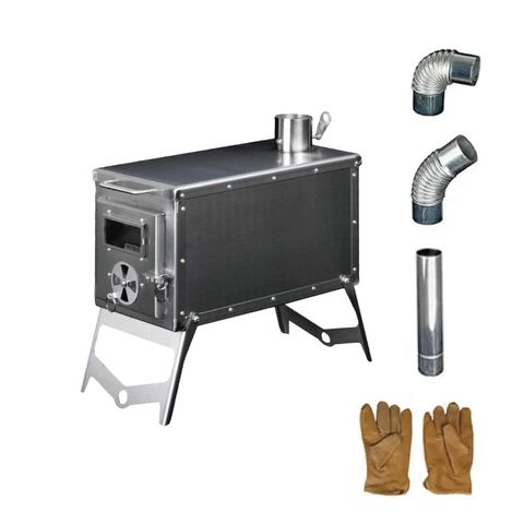 OneTigris 壹虎戶外野營煙囪柴火爐分體式燒烤爐 CE-CHL03