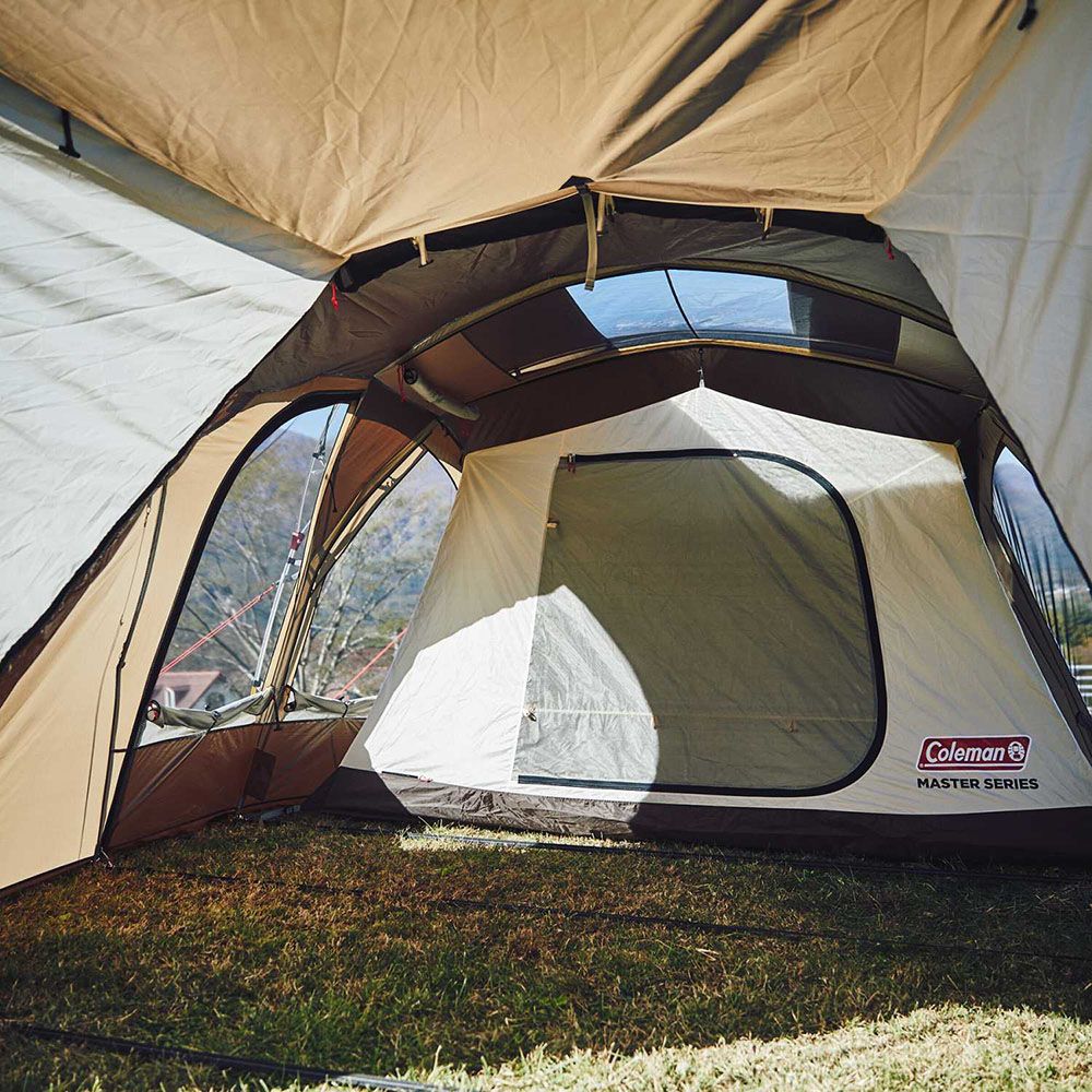 Coleman Master series two room Curve - YouTube