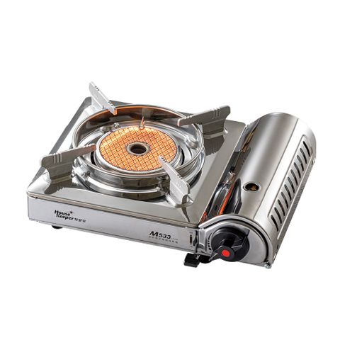 妙管家 紅外線不銹鋼瓦斯爐/卡式爐 M533