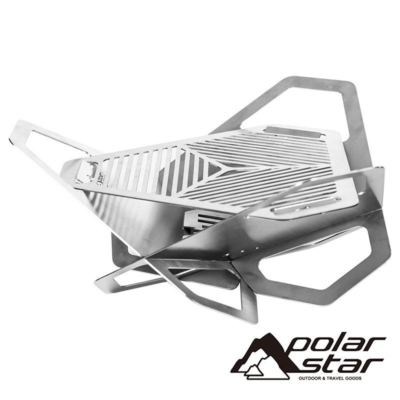 Polar Star 【POLARSTAR】小精靈焚火台 P21710 戶外.露營.廚具.炊具.料理工具.焚火台.營火台.烤肉架.中秋節.烤肉